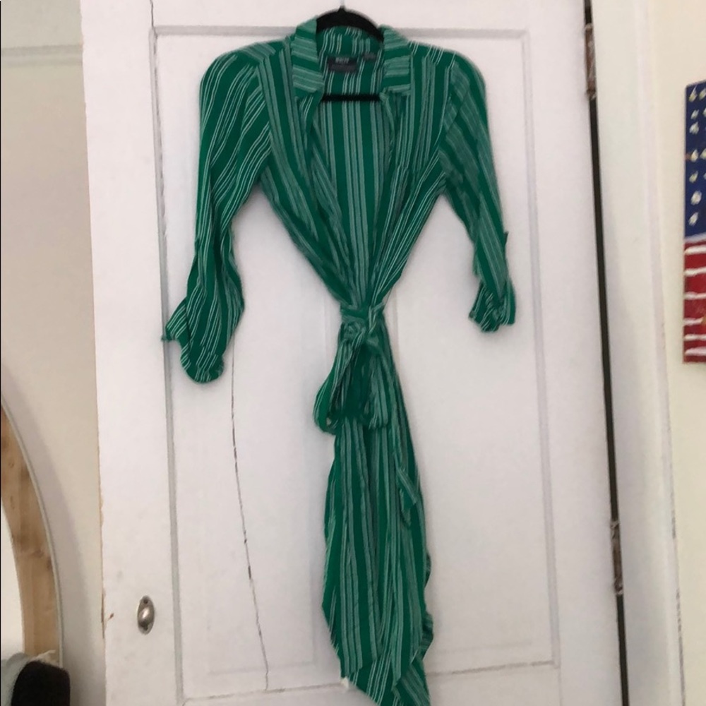 Bottom up striped dress